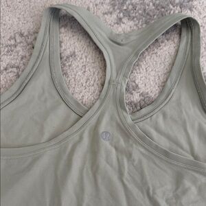 lululemon athletica Sage Green Racerback Tank